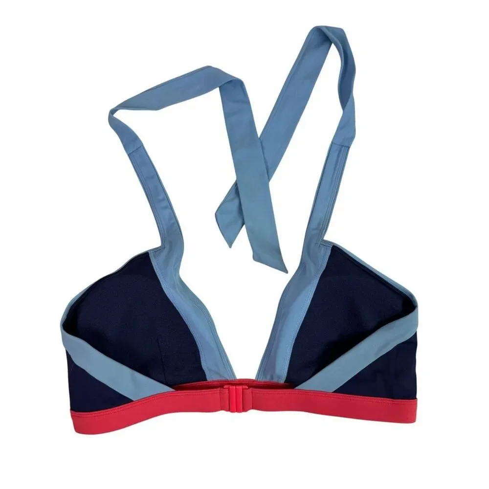 Boden size 12 Ithaca Colorblock Bikini Top & Pineapple Print Bottom